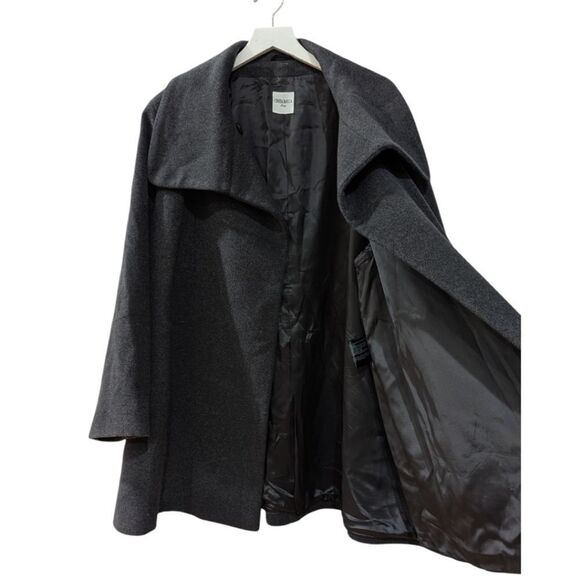 Cinzia Rocca Icons Gray Coat - Picture 3 of 8